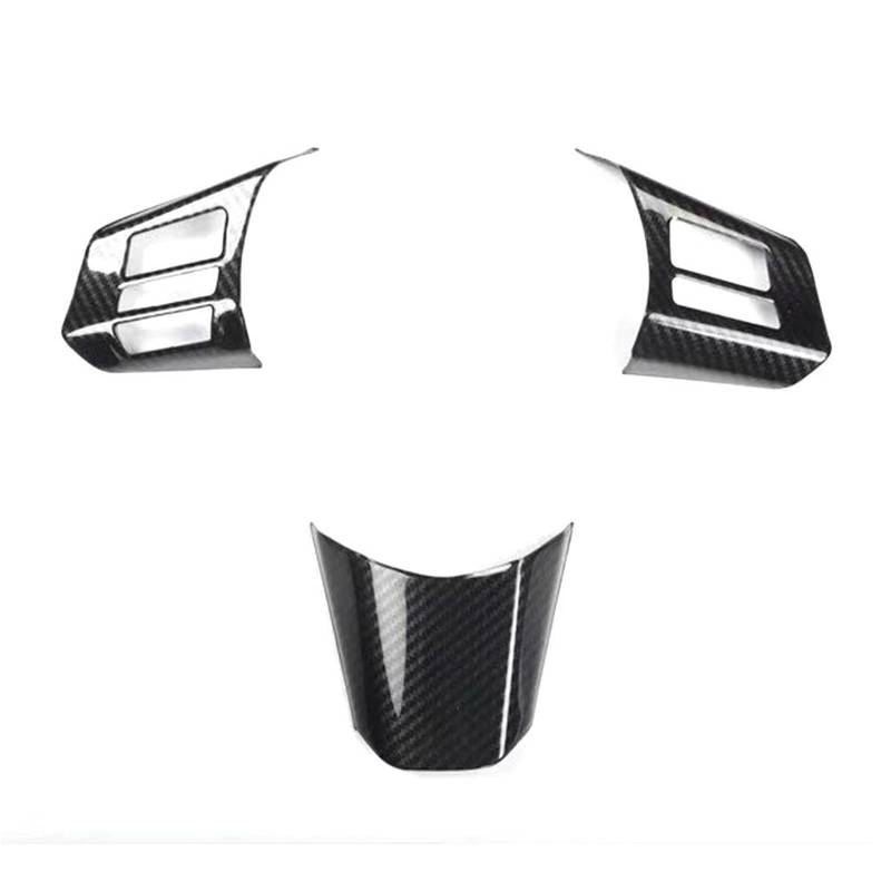 Auto ZubehöR Innenraum 3 Teile/satz Auto Lenkrad Schalter Dekoration Rahmen Abdeckung Aufkleber Für Subaru Für Outback 2010-2014 SchutzhüLle(Style 1) von YSQIFBABD