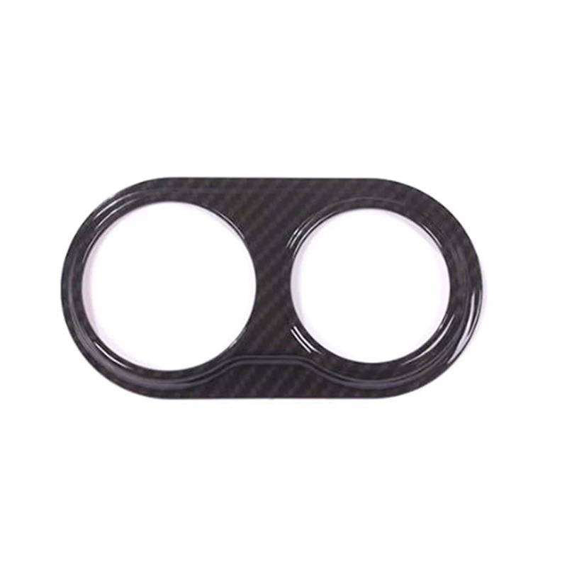 Auto ZubehöR Innenraum ABS Carbon Fiber Texture Chrome Stil Scheinwerfer Schalter Rahmen Abdeckung Trim Aufkleber Für Maserati Für Levante SchutzhüLle(Carbon Texture) von YSQIFBABD