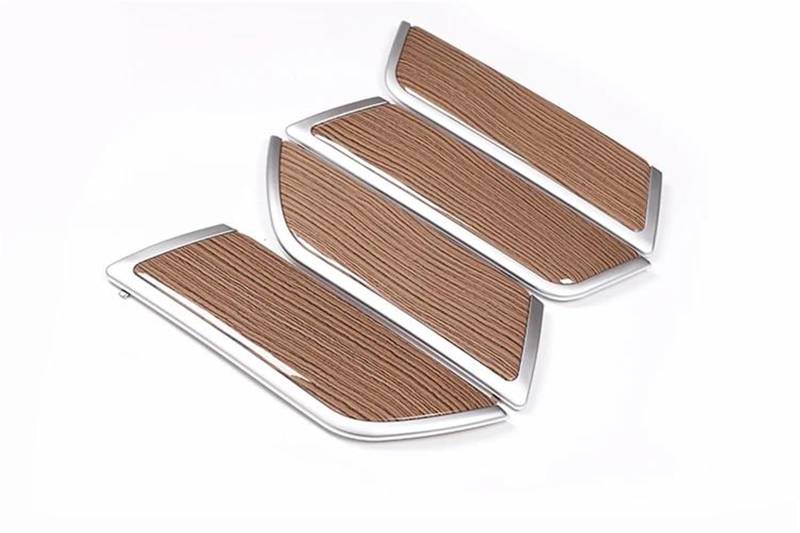 Auto ZubehöR Innenraum ABS-Innentürdekorationsverkleidung Für Land Für Rover Für Discovery 5 LR5 L462 Autozubehör SchutzhüLle(Sands wood grain) von YSQIFBABD