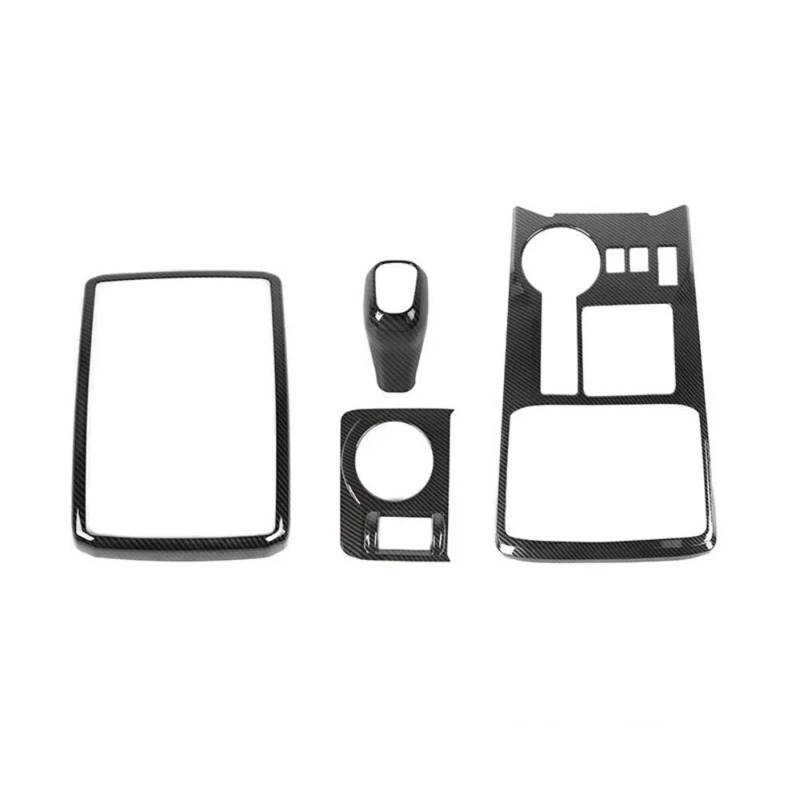 Auto ZubehöR Innenraum Auto-Bedienfeld-Gangschaltung-Dekor-Abdeckung Allradantrieb-Trimm-Leselampe Dekorieren ABS Für SR5 Für Limited SchutzhüLle(4pcs Carbon) von YSQIFBABD