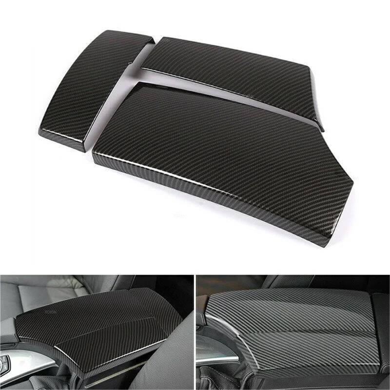 Auto ZubehöR Innenraum Auto Center Console Verstauen Aufräumen Armlehne Box Schützen Trim Für 5 Series Für E60 2004-2010 LHD SchutzhüLle von YSQIFBABD