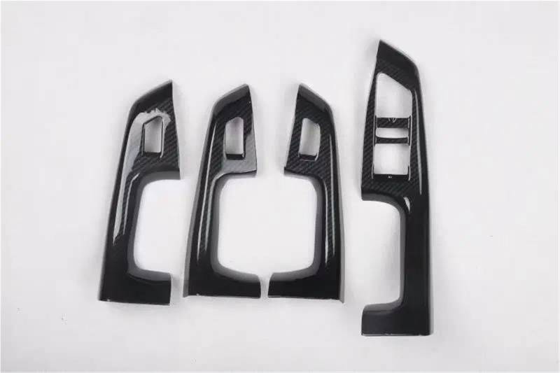 Auto ZubehöR Innenraum Auto Fensterheber Bedienfeld Abdeckung Trim Aufkleber ABS Für VW Für Sagitar 2015-2018 LHD RHD SchutzhüLle(LHD A) von YSQIFBABD