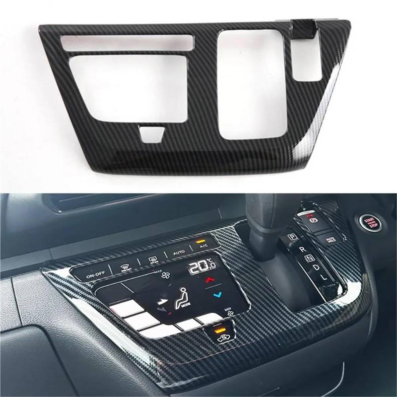 Auto ZubehöR Innenraum Auto Getriebe Shift Panel Rahmen Trim ABS Aufkleber Für Nissan Für Roox 2021 RHD Innen Zubehör Styling SchutzhüLle von YSQIFBABD