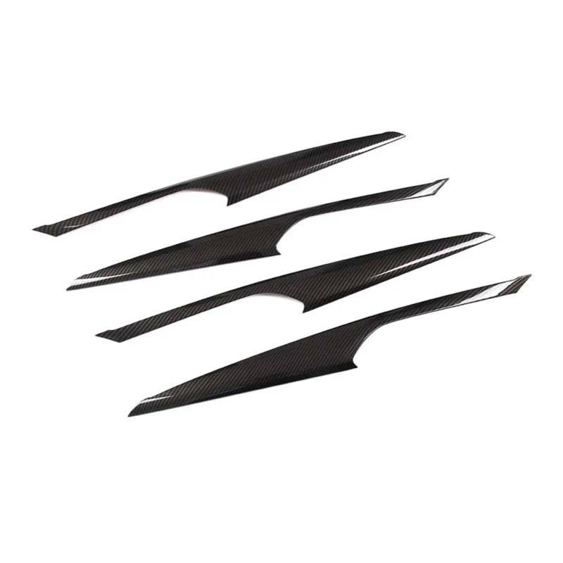 Auto ZubehöR Innenraum Auto Innentür Griff Panel Dekoration Aufkleber Trim Für X3 X4 G01 G02 2018-2022 Carbon Faser SchutzhüLle von YSQIFBABD
