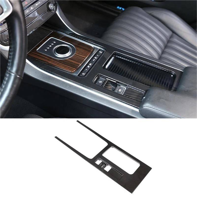 Auto ZubehöR Innenraum Auto Zentrale Getriebe Shift Wasser Tasse Halter Panel Abdeckung Trim Für Jaguar Für F-Pace XE XEL XF XFL 2016-2020 SchutzhüLle(Stil a) von YSQIFBABD