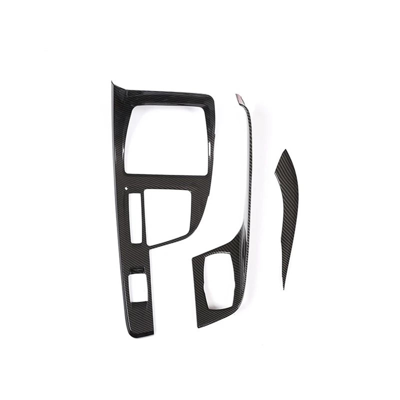 Auto ZubehöR Innenraum Auto Zentrale Steuerung Getriebe Shift Panel Abdeckung Multimedia Panel Rahmen Seite Dekorative Streifen Für X1 X2 SchutzhüLle(Carbon Pattern) von YSQIFBABD