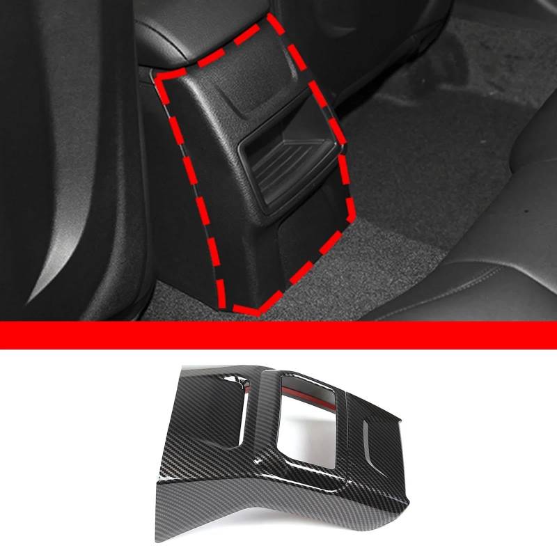 Auto ZubehöR Innenraum Für 1 2 Serie Für F40 F44 2023-2024 ABS Innen Kit Dashboard Center Console Getriebe Shift Panel SchutzhüLle(Style 5) von YSQIFBABD