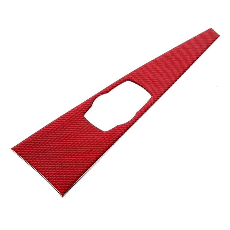 Auto ZubehöR Innenraum Für 3 4 Serie Für GT F30 F33 F34 F36 2013-2019 LHD Auto Multimedia Panel Abdeckung Trim Aufkleber SchutzhüLle(Rot) von YSQIFBABD