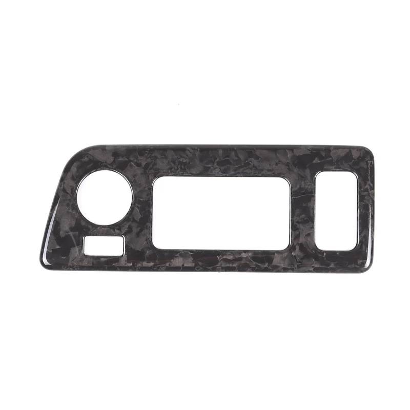 Auto ZubehöR Innenraum Für Chevy Für Corvette C7 2014-2019 Auto Cabrio Schalter Taste Rahmen Abdeckung Trim Aufkleber Auto Zubehör SchutzhüLle(Forging pattern) von YSQIFBABD