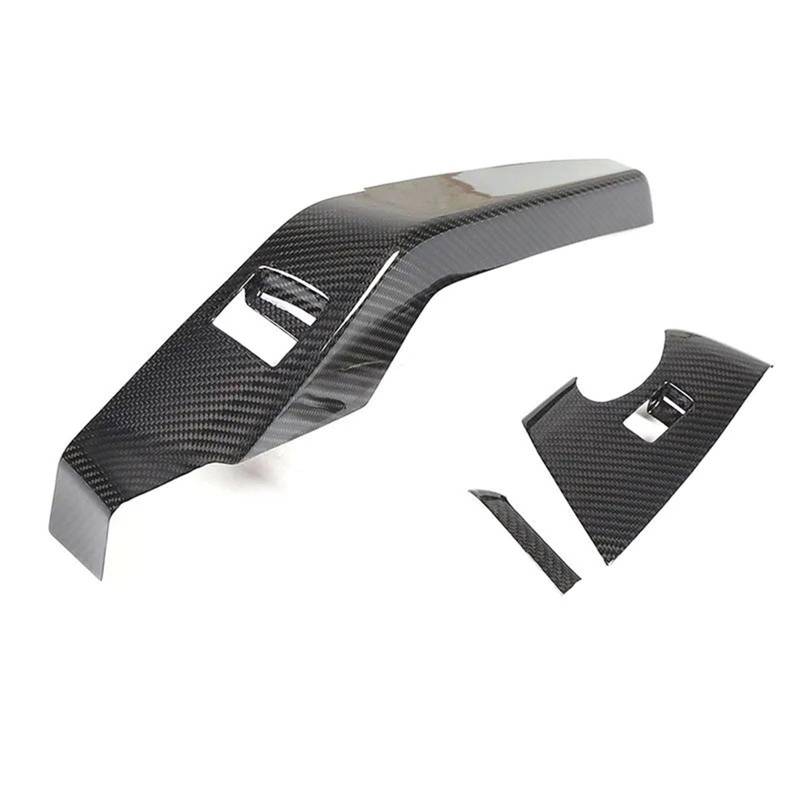 Auto ZubehöR Innenraum Für Chevy Für Corvette Für C7 2014-2019 Auto-Styling Autoglas-Lift-Schalterrahmen Aufkleber Auto-Innenraum SchutzhüLle von YSQIFBABD