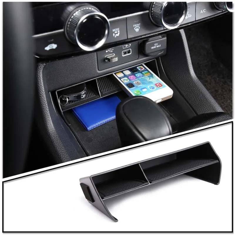 Auto ZubehöR Innenraum Für Civic 11. 2022 ABS Center Console Organizer Fach Armlehne Aufbewahrungsbox Autoinnenausstattung SchutzhüLle(Style 2) von YSQIFBABD