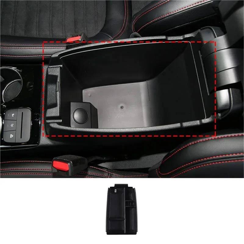 Auto ZubehöR Innenraum Für Ford Für Escape 2020-2024 ABS Center Console Organizer Insert Tray Armlehne Aufbewahrungsbox Autozubehör SchutzhüLle von YSQIFBABD