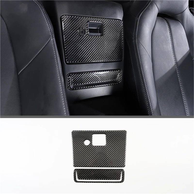Auto ZubehöR Innenraum Für Mazda Für MX-5 2016-2023 Weiche Carbon Faser Getriebe Shift Rahmen Fenster Lift Griff Schüssel Abdeckung Trim SchutzhüLle(Carbon Texture 29) von YSQIFBABD