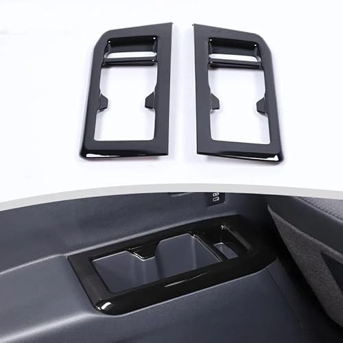 Auto ZubehöR Innenraum Für Toyota Für Land Für Cruiser Für Prado 2024 250 LC250 ABS Kit Türgriff Lenkrad Panel Abdeckung SchutzhüLle(Carbon Texture 17) von YSQIFBABD