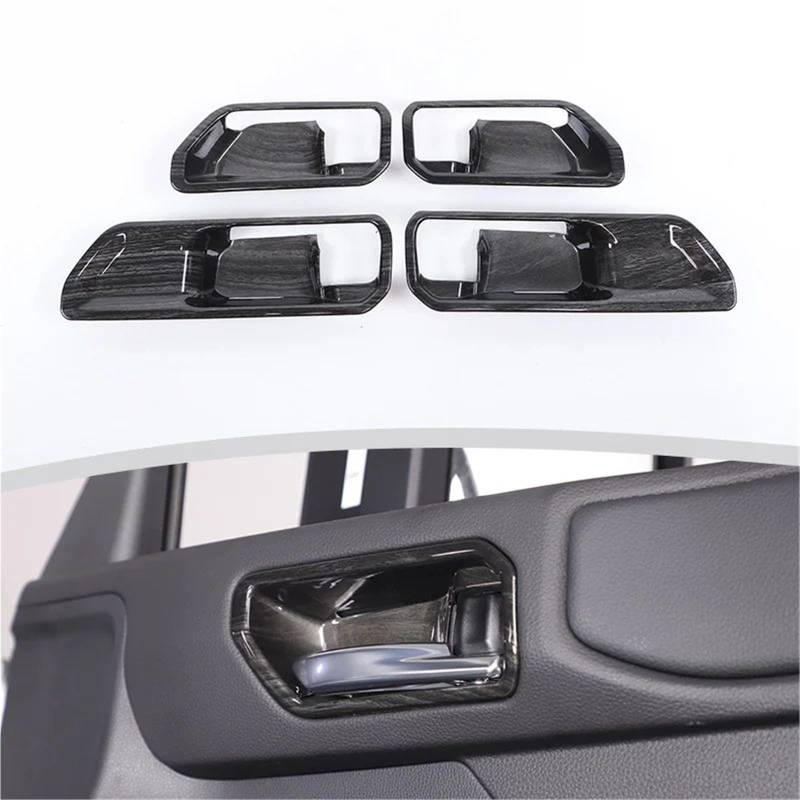Auto ZubehöR Innenraum Für Toyota Für Land Für Cruiser Für Prado Holzmaserung Auto Auto Türgriff Lenkrad Luftauslass Abdeckung SchutzhüLle(Wood Grain 9) von YSQIFBABD