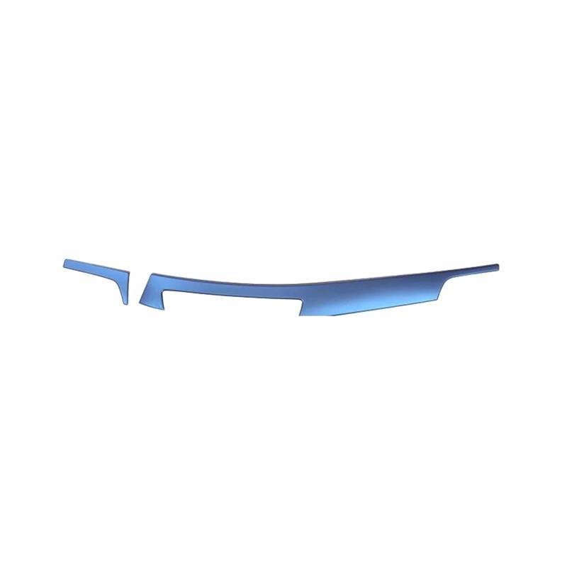 Auto ZubehöR Innenraum Für X1 F48 2016-2021 Auto Center Console Dashboard Dekorieren Schutz Panel Abdeckung Trim Innen SchutzhüLle(Blau) von YSQIFBABD