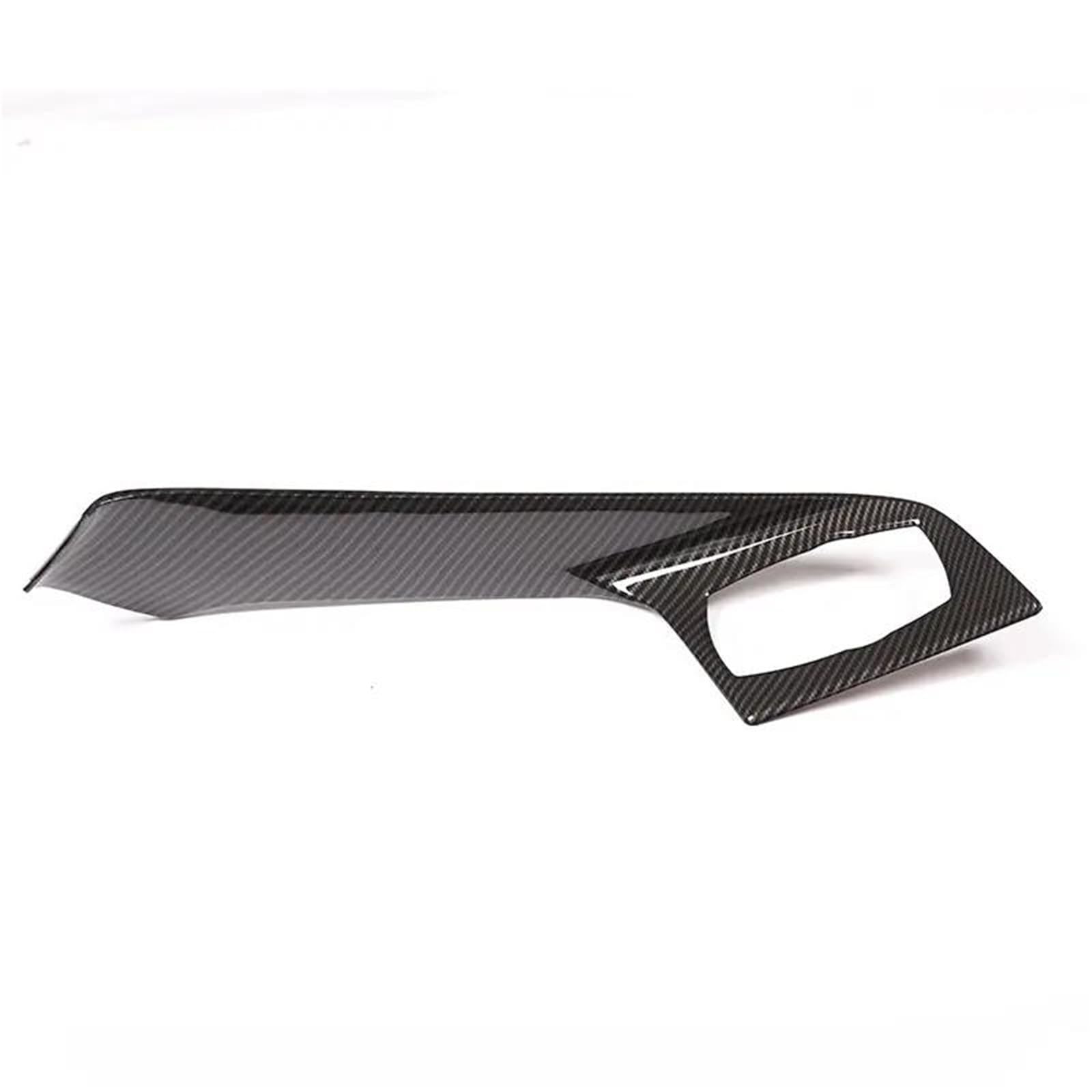 Auto ZubehöR Innenraum Für X1 F48 X2 F47 2016-2022 ABS Autokonsole Gangschaltung Multimedia Panel Rahmenabdeckung Verkleidung LHD SchutzhüLle(Carbon Pattern) von YSQIFBABD