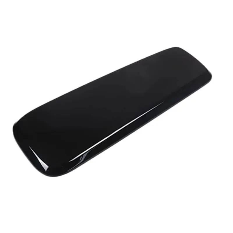 Auto ZubehöR Innenraum Für X1 IX1 U11 2023-2025 ABS Auto Zentrale Steuerung Armlehne Storage Box Abdeckung Trim Innen SchutzhüLle(Schwarz) von YSQIFBABD