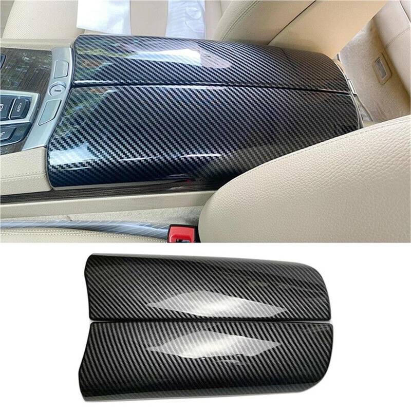 Auto ZubehöR Innenraum Mittelkonsole Armlehne Box Schutzhülle Trim BM-F02-CFG-001 Für 7 Serie Für F01 F02 740i 760Li SchutzhüLle von YSQIFBABD