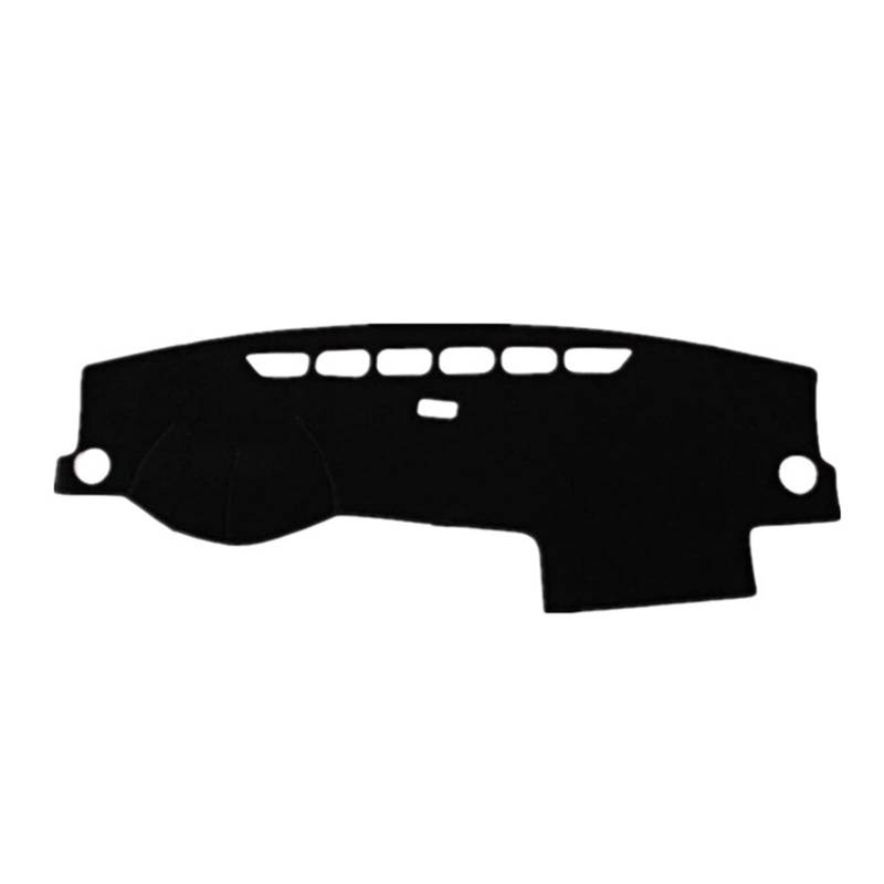 Dashboard Cover Mat Pad Sonnenschutz Instrument Teppich Für VW Für Jetta Für Vento MK6 2011-2018 Anti-Schmutz Sunshade(Black Edge) von YSQIFBABD