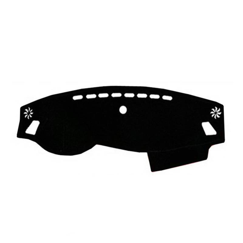 Dashboard Cover Mat Pad Sun Shade Instrument Covers Carpet Für Kia Für Optima K5 2016 2017 2018 2019 Anti-Schmutz Sunshade(Black Side) von YSQIFBABD