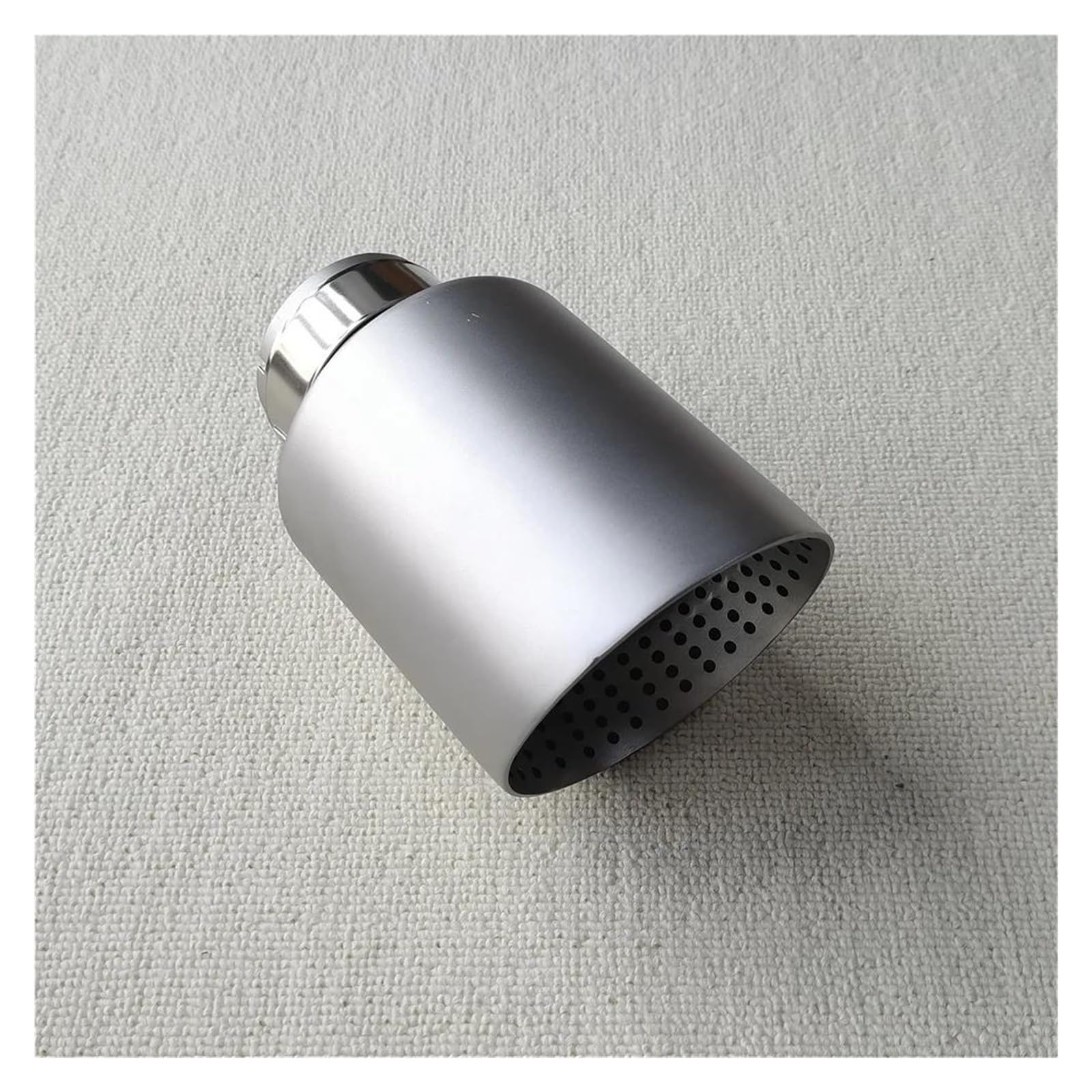 Endrohrblenden 1 STÜCKE Honeycomb Outlet Sandstrahlen Universal Auto Schalldämpfer Spitze System Rohr Für VW Für GTI Für MK7 Für Golf 7 Auspuffdüse Auto Auspuffblende(ID 60MM-OD 101MM) von YSQIFBABD