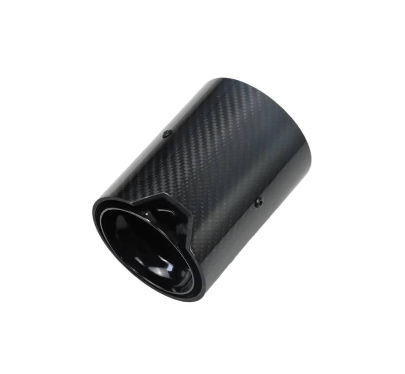 Endrohrblenden 1 Stück Auspuffblende Passend Für M2 F87 Für M3 F80 Für M4 F82 F83 Auto-Schalldämpfer Modifizierte Carbonfaser-Autodekoration Endrohr Auto Auspuffblende(Black inlet 70mm) von YSQIFBABD
