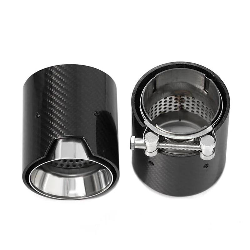 Endrohrblenden 1 Stück Carbon-Auspuff Für G42 225i 230i 216i 220i 2er-Serie Schalldämpfer Header Endrohr Auspuffanlage Düse Auto Auspuffblende(Carbon A) von YSQIFBABD