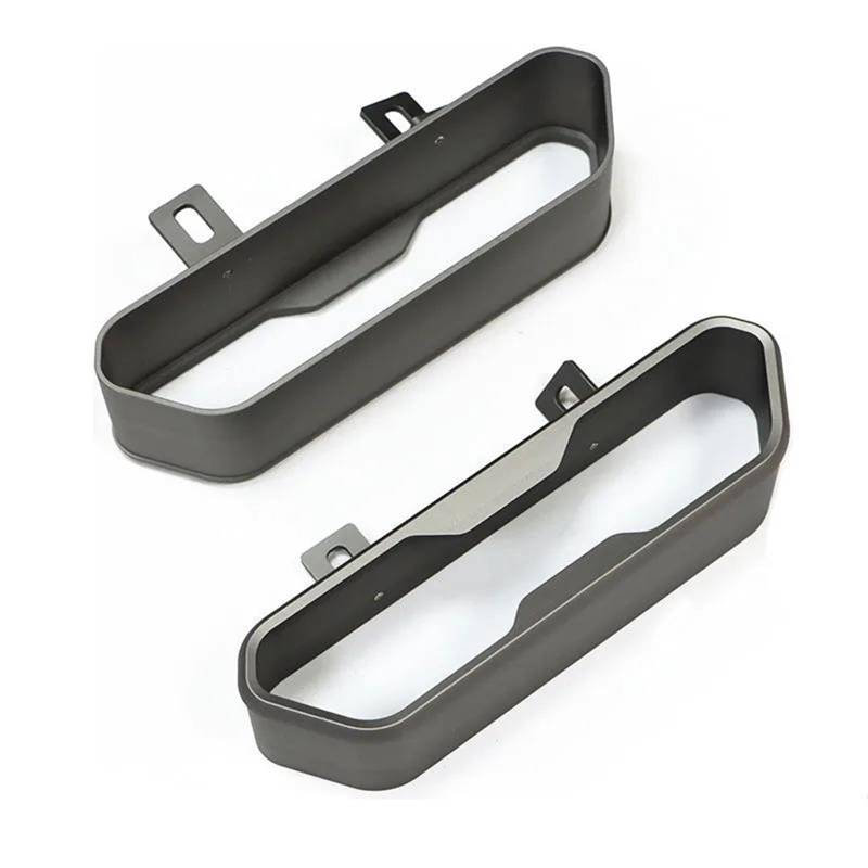 Endrohrblenden 2 Stücke Auto Abgasrohr Für Benz Für G Klasse G63 G500 G55 W463 Schalldämpfer Spitze Abgasanlage Düse Edelstahl Endrohr Auto Auspuffblende(Alu Gray) von YSQIFBABD