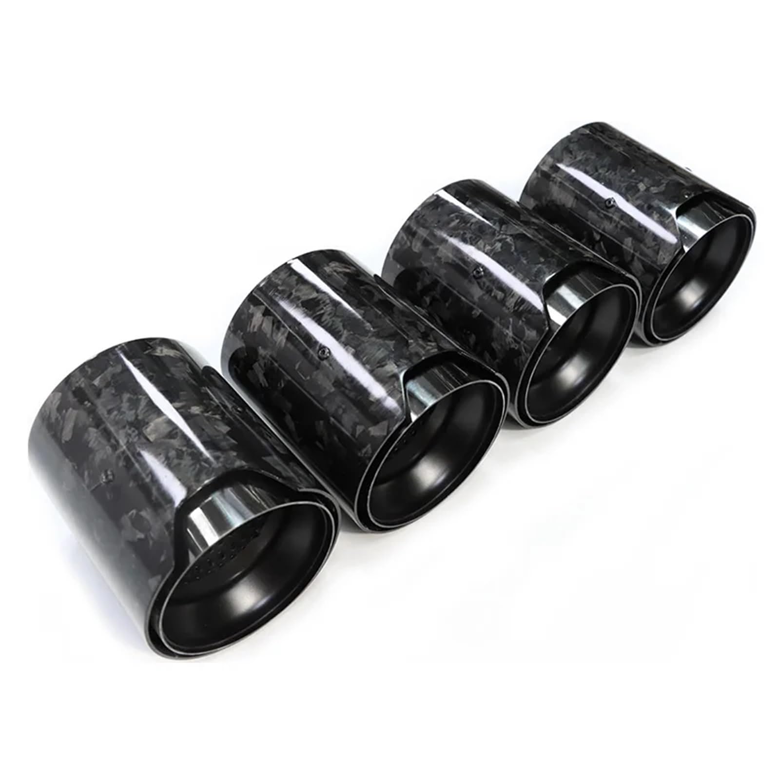 Endrohrblenden 4 PCS Für M2 Für M3 Für M4 Auspuffblende F80 F82 F83 F87 Tuning Für MP Carbon Faser Endrohr Edelstahl Schalldämpfer Auto Auspuffblende(Carbon B) von YSQIFBABD