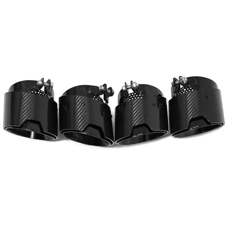 Endrohrblenden Autoauspuff Für X3M X4M F97 F98 Carbon Fiber Endrohr Schalldämpfer Auspuffanlage Auto Auspuffblende(Carbon C) von YSQIFBABD