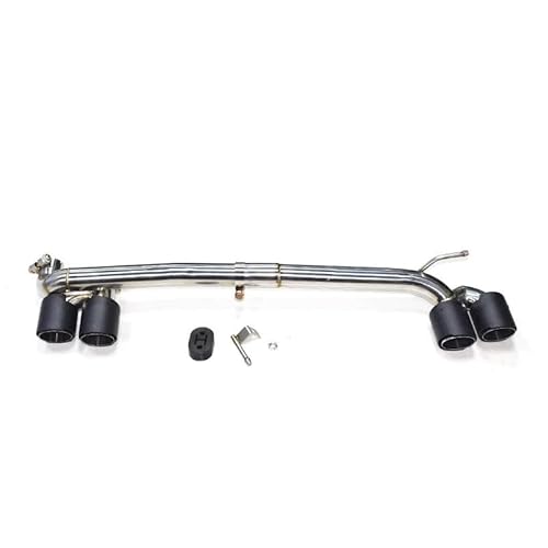 Endrohrblenden Carbon Fiber Auspuff Tipp Quad Auto Auspuffrohr Endrohr Für F30 F31 320i 330i F33 F34 428i 420i 425i Schalldämpfer Spitze Auto Auspuffblende(CF B 48mm) von YSQIFBABD