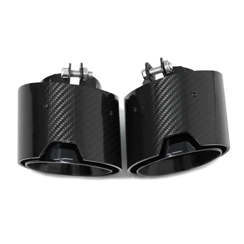 Endrohrblenden Carbonfaser-Auspuff Für G20 G21 320i 330i 330d Schalldämpferspitze Ersatzverkleidung Endrohr Auspuffanlage Spitzen Auto Auspuffblende(Carbon B) von YSQIFBABD