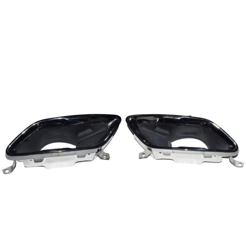 Endrohrblenden Für 8 Series 840i 850i Square Port Edelstahl Schwarz Endrohr Für G15 G16 Auspuffrohr Modifizierte Schalldämpferspitze Düse Auto Auspuffblende von YSQIFBABD