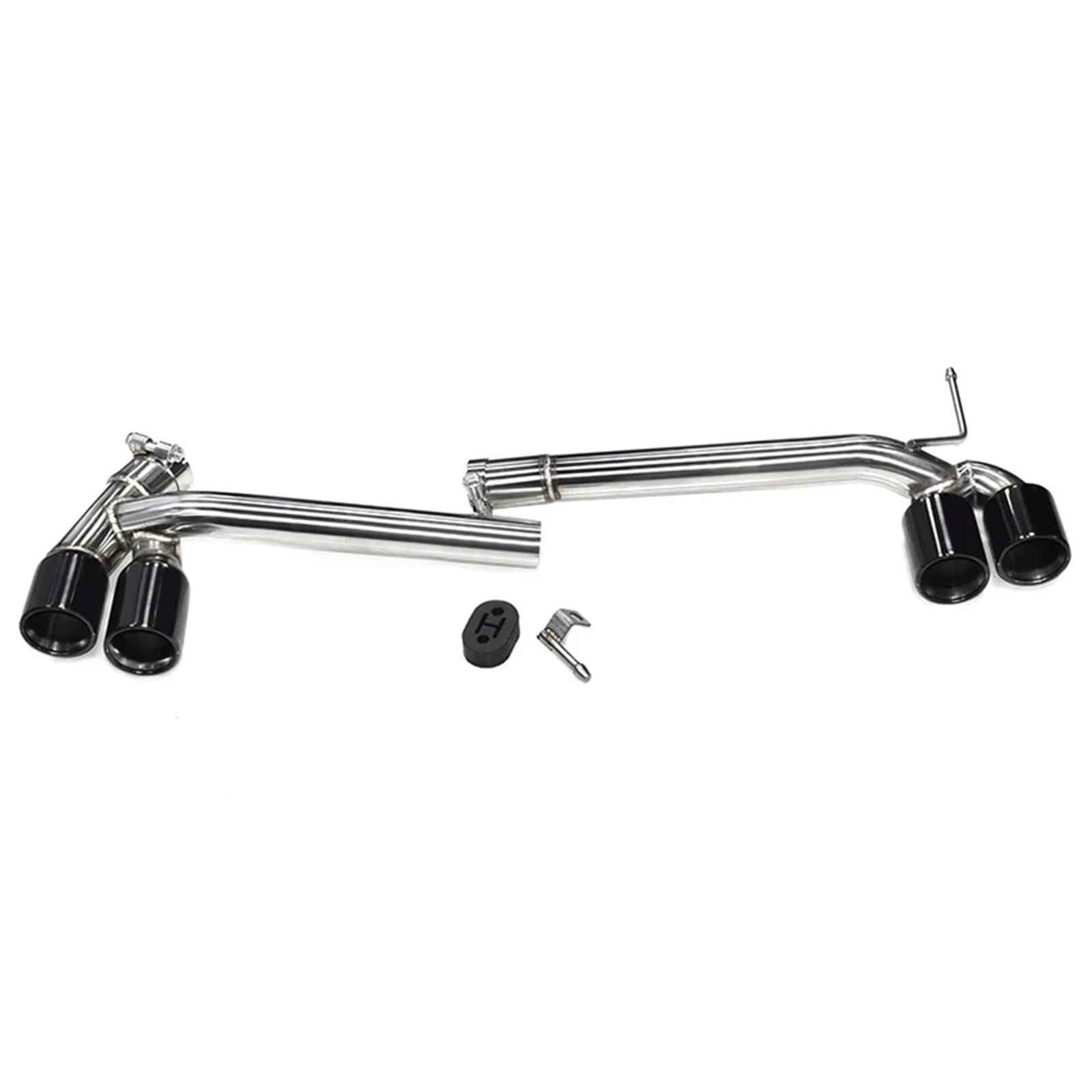 Endrohrblenden Für F30 F31 320i F32 420i 418i 2013-2016 Quad Auto Auspuffblende Endrohr Carbon Schalldämpfer Spitze Auto Auspuffblende(Schwarz) von YSQIFBABD