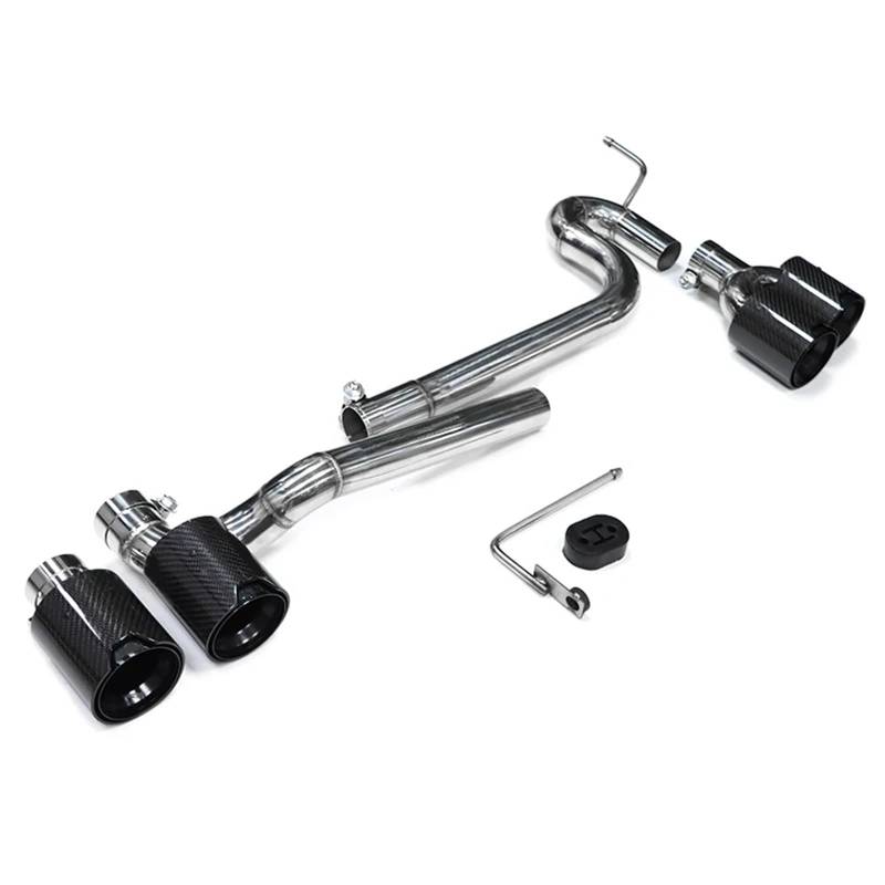 Endrohrblenden Quad-Auspuff Für F10 F11 F18 525i 520i 530i 523i 5er G30 G31 Für M5 Heckstoßstange Schalldämpfer Spitze Endrohr Auto Auspuffblende(Kohlenstoff) von YSQIFBABD