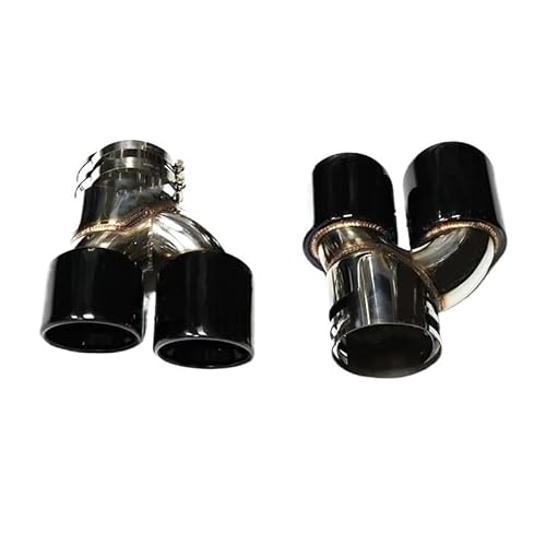 Endrohrblenden Quad-Auto-Auspuffspitze Für G22 G23 G26 2019 2020 2021 2022 2023 Schalldämpferspitze Auspuffanlage Düse Endrohr Auto Auspuffblende(Black A) von YSQIFBABD