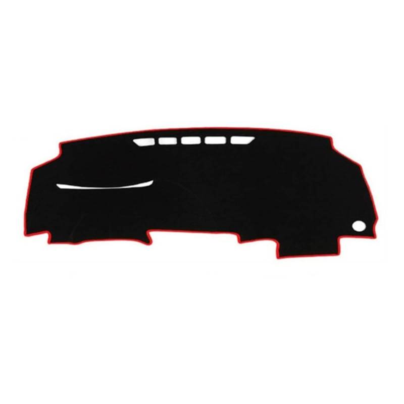 Für Civic Für Acura Für CSX 2006 2007 2008 2009 2010 2011 Auto Matte Abdeckung Pad Dash Sonnenschutz Instrument Teppich Anti-Schmutz Sunshade(Red Edge) von YSQIFBABD