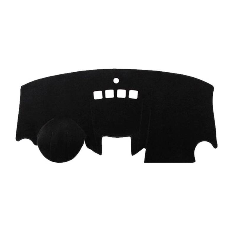 Für Ford Für Fiesta MK7 2009-2016 Auto-Mattenabdeckung Pad Anti-UV-Sonnenschutz Instrument Teppichschutz Anti-Schmutz Sunshade(with Navigation) von YSQIFBABD