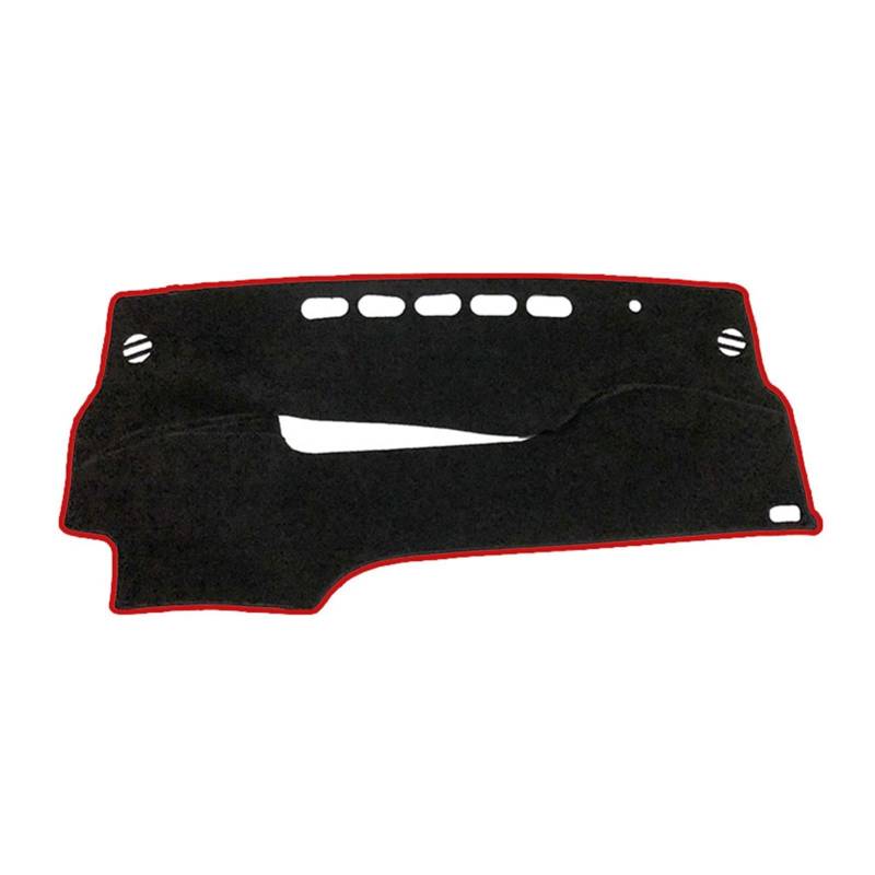 Für Für Prius30 2010 2011 2012 2013 2014 2015 XW30 -Mattenabdeckung Schutz Vermeiden Sonnenschirm Teppich Anti-Schmutz Sunshade(Red Side,Flanell) von YSQIFBABD