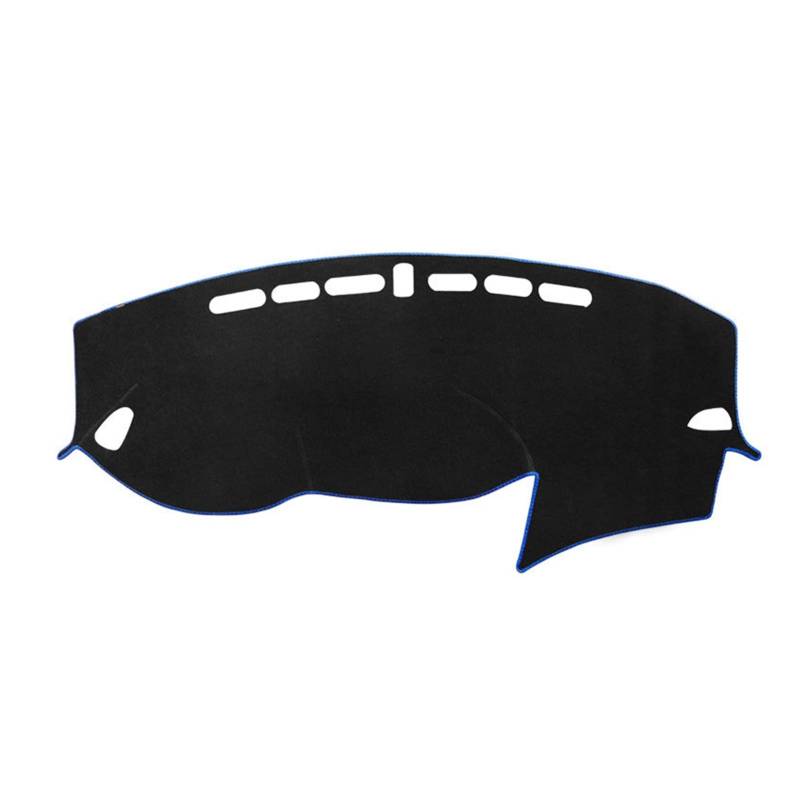 Für Für Tucson 2015-2016 2017 2018 2019 Abdeckung Matte Pad Dash Sonnenschirm Instrument Teppich Autozubehör Anti-Schmutz Sunshade(LHD Blue 2015-2018) von YSQIFBABD