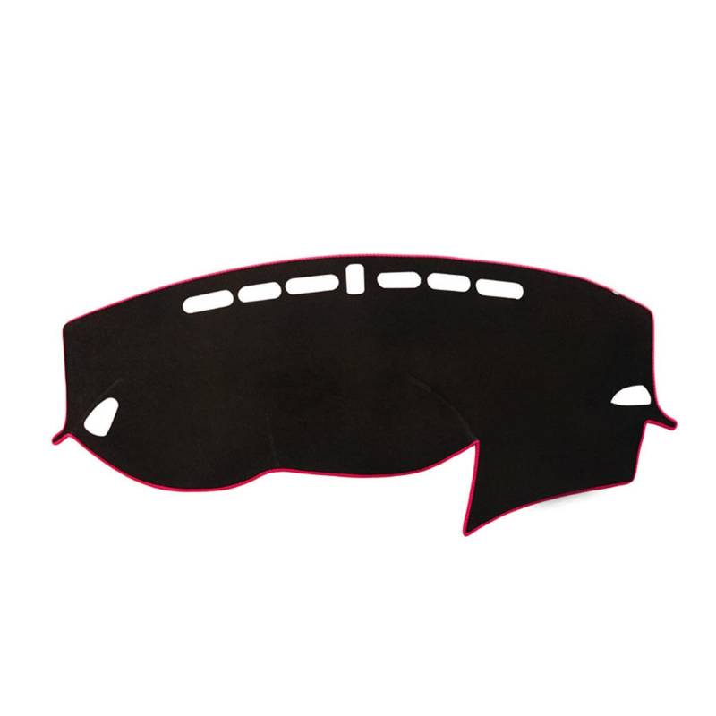 Für Für Tucson 2015-2016 2017 2018 2019 Abdeckung Matte Pad Dash Sonnenschirm Instrument Teppich Autozubehör Anti-Schmutz Sunshade(LHD Red 2015-2018) von YSQIFBABD