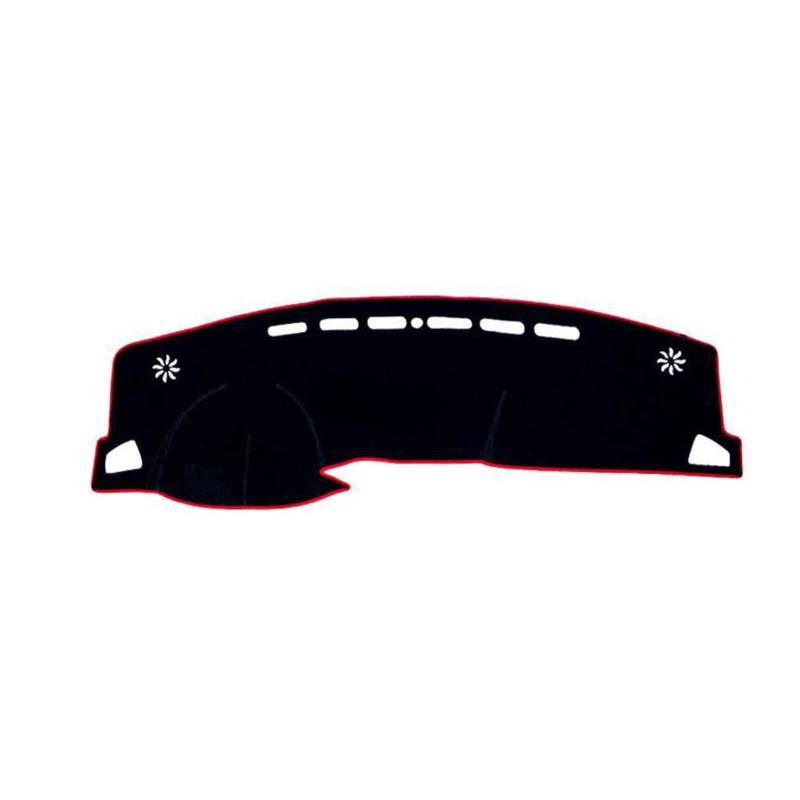 Für Haval H2 2014-2017 2018 2019 2020 Auto- Vermeiden Sie Lichtpolster Instrumentenplattform Schreibtischabdeckung Matten Teppiche Zubehör Anti-Schmutz Sunshade(Red Edge) von YSQIFBABD