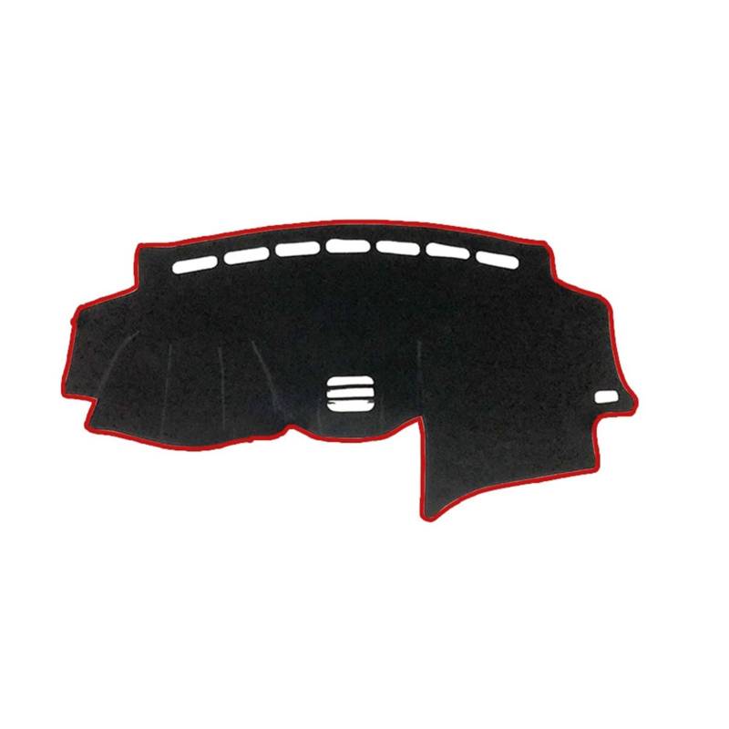Für Lexus RX 2004~2009 XU30 RX300 RX330 RX350 RX400h Auto-Abdeckung Schutz Vermeiden Sie Leichte Teppich-Sonnenschutzmatte Anti-Schmutz Sunshade(Red Edge (LHD),Polyester) von YSQIFBABD
