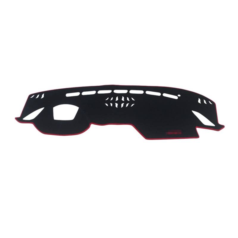 Für Mazda 6 Für Atenza GJ 2013 2014 2015 2016 2017 Auto Abdeckung Matte Sonnenschutz Pad Instrumententafel Teppiche Anti-UV Anti-Schmutz Sunshade(B Styling Red Side) von YSQIFBABD
