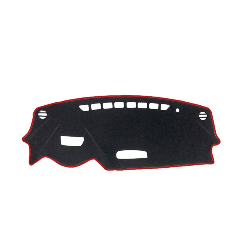 Für Mazda CX-3 2015 2016 2017 2018 2019 CX3 Auto-Schlagmatten-Teppich-Abdeckung Schutz-Sonnenschutz-Teppich Anti-Schmutz Sunshade(Red Side B,Flanell) von YSQIFBABD