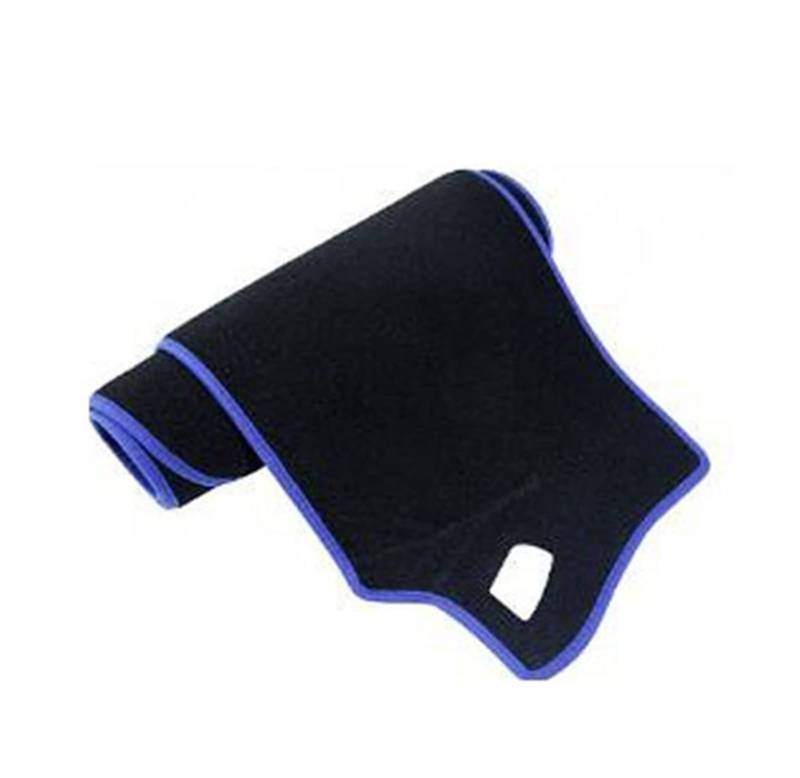 Für Q7 4L 2006-2015 Für S-Linie 2009 2010 2013 Armaturenbrettabdeckung Schutzpolster Autozubehör Sonnenschutz Anti-UV-Teppich Anti-Schmutz Sunshade(Blue Edge) von YSQIFBABD