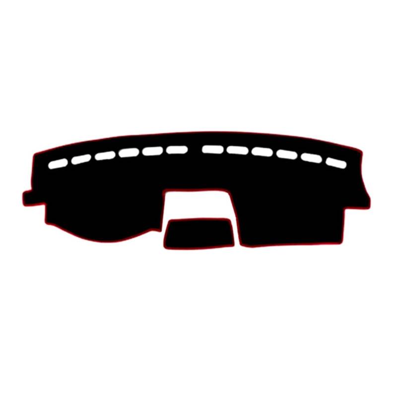 Für Skoda Für Octavia A5 2006 2007 2008 2009 2010 2011 2012 Auto Abdeckung Matte Pad Dash Sonnenschutz Instrument Teppich Zubehör Anti-Schmutz Sunshade(Red Side) von YSQIFBABD