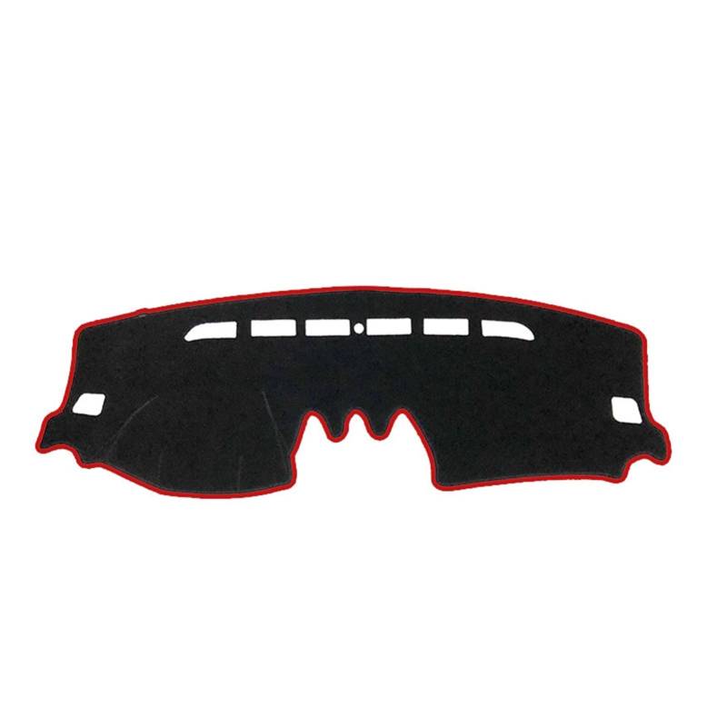 Für Suzuki Für Vitara LY 2015 2016 2017 2018 2019 Für Escudo Sport Auto Matte Teppich Abdeckung Schutzteppich Anti-Schmutz Sunshade(Red Side,Flanell) von YSQIFBABD