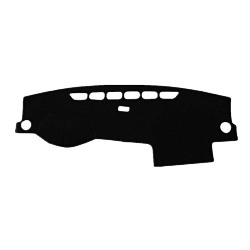 Für VW für Jetta für Vento MK6 2011-2018 -Abdeckungsmatte Pad Sonnenschutz Instrument Teppich Anti-Schmutz Sunshade(Black Edge) von YSQIFBABD